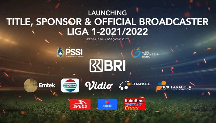 Ini Dia Deretan Sponsor Resmi Liga 1 2021/2022